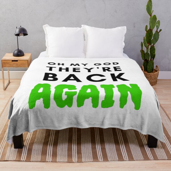 Item preview, Oh My God Theyre Back Again Boy Band Mens Womens Green designed and sold by yasmh.