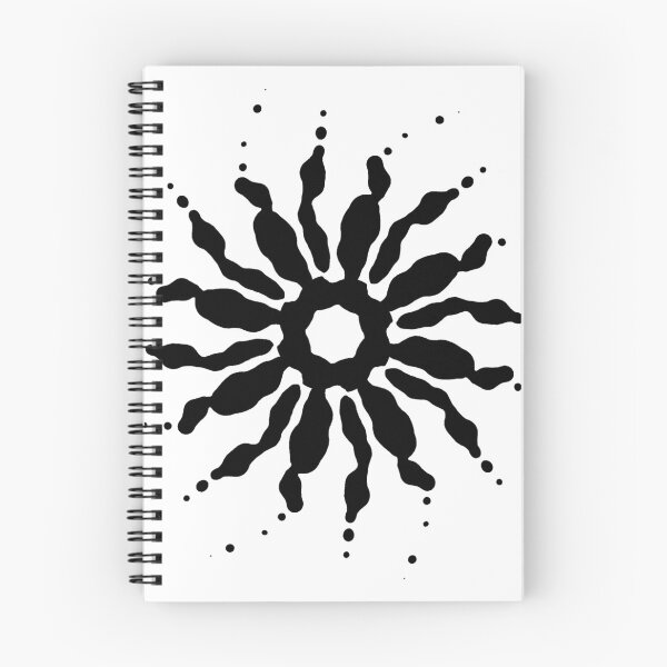 Aperçu de l'œuvre symétrie de blackwork créée et vendue par matildau.
