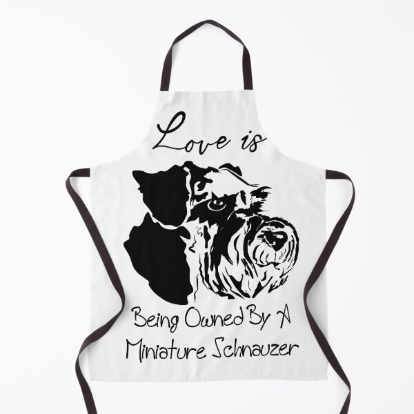 Item preview, Love is being owned by a Miniature Schnauzer designed and sold by Louise Bastard.