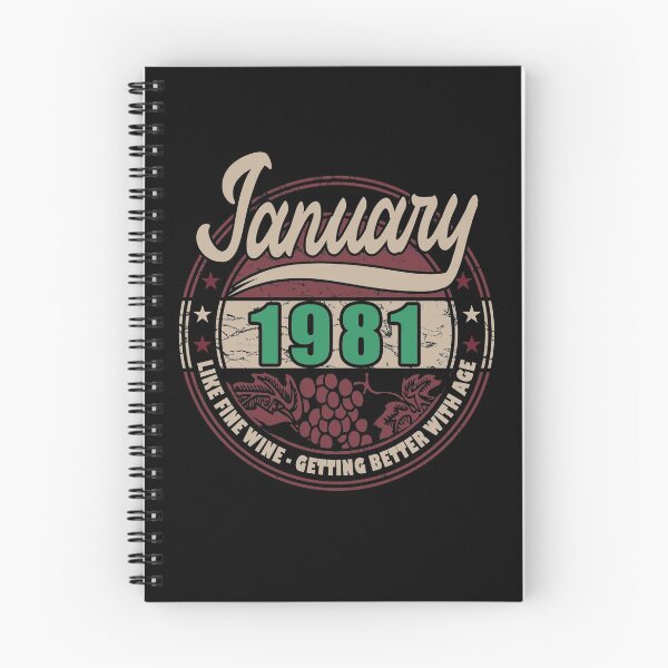 Item preview, Like Fine Wine - January 1981 designed and sold by MoonsmileProd.