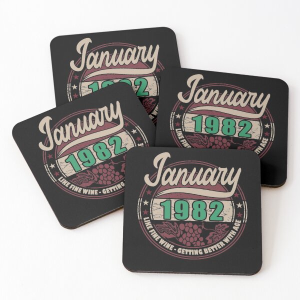 Item preview, Like Fine Wine - January 1982 designed and sold by MoonsmileProd.