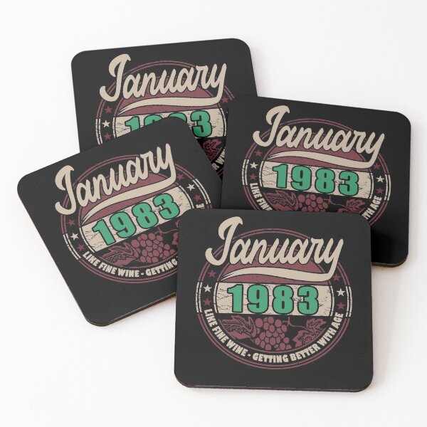 Item preview, Like Fine Wine - January 1983 designed and sold by MoonsmileProd.