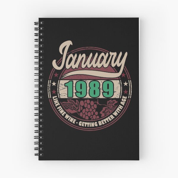 Item preview, Like Fine Wine - January 1989 designed and sold by MoonsmileProd.