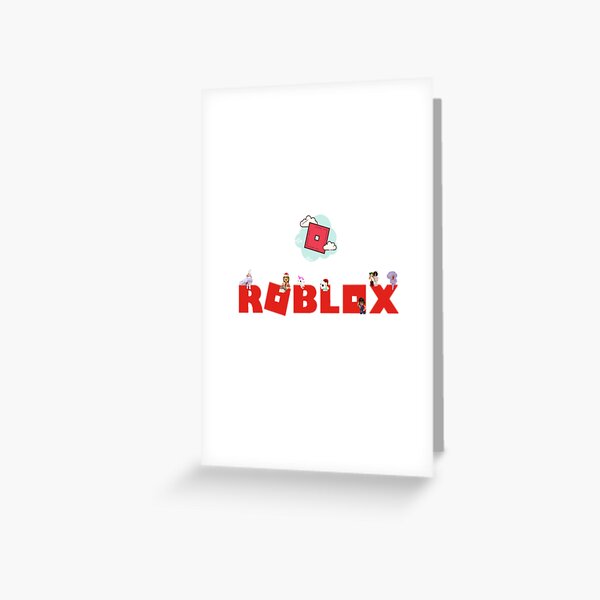 Love Roblox Greeting Cards Redbubble - roblox geometric bunny ears code