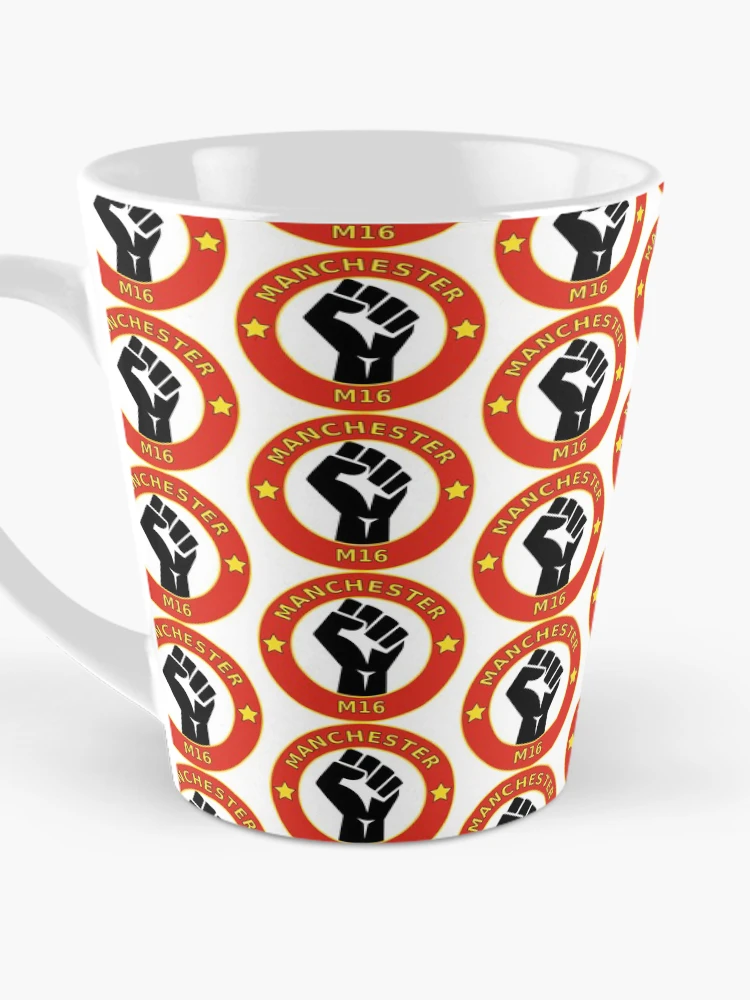 Thumbnail 3 of 4, Coffee Mug, Manchester Postcode Fist designed and sold by Rag-Dog.