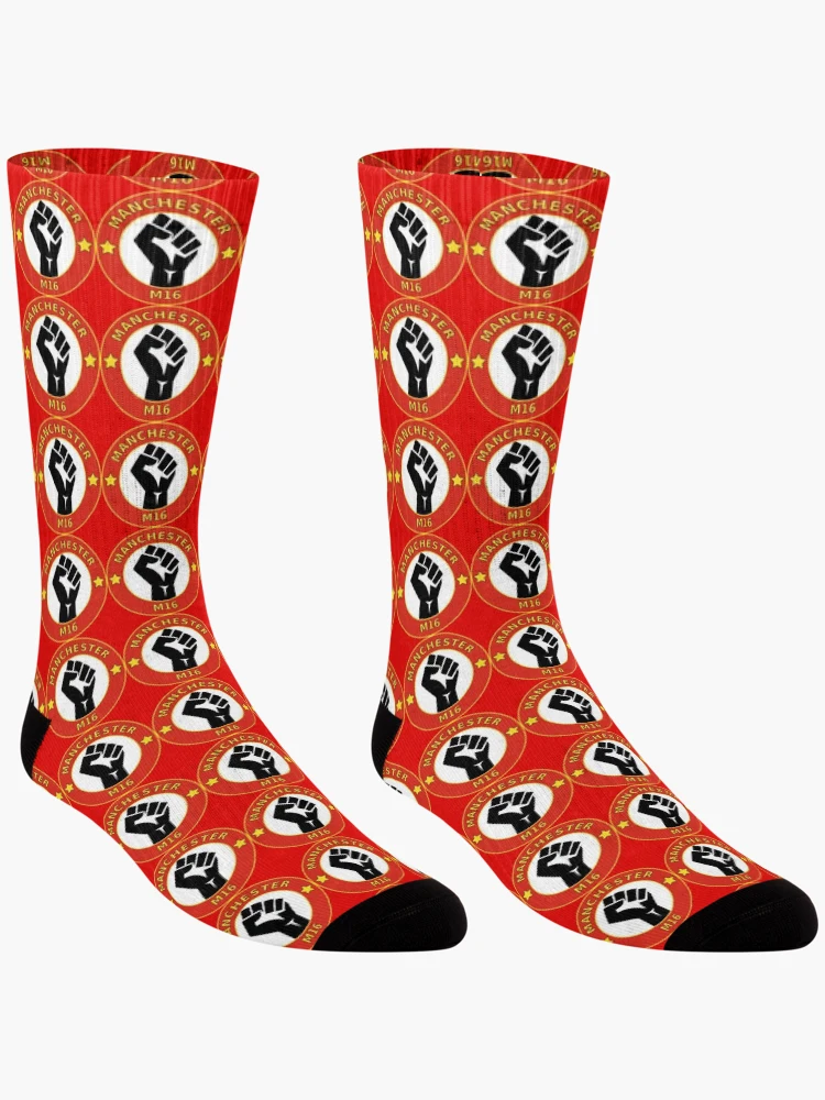 Thumbnail 3 of 5, Socks, Manchester Postcode Fist designed and sold by Rag-Dog.