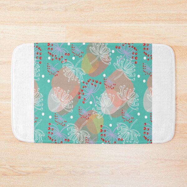 Item preview, flower and leaves green blue and red phone cases and wallet designed and sold by KIKOOSTORE.