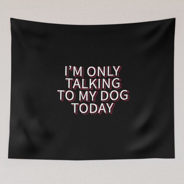 Item preview, Dog Person Dog Owner Funny Introvert Quote Slogan designed and sold by sillyquestions.