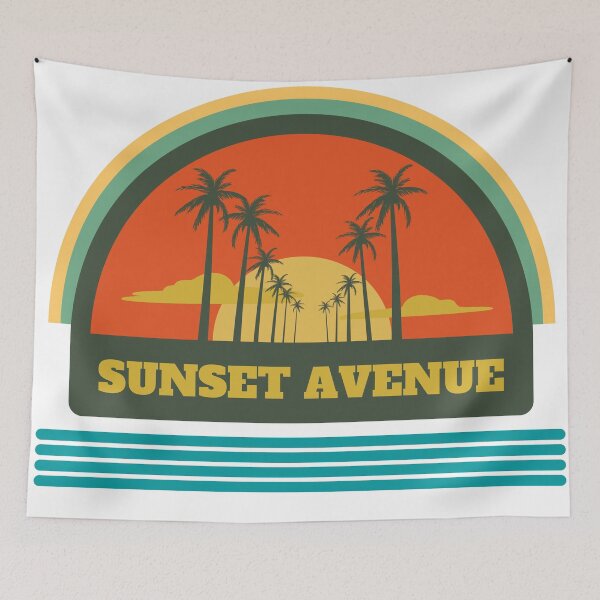 Item preview, Sunset Avenue designed and sold by LibicoStore.