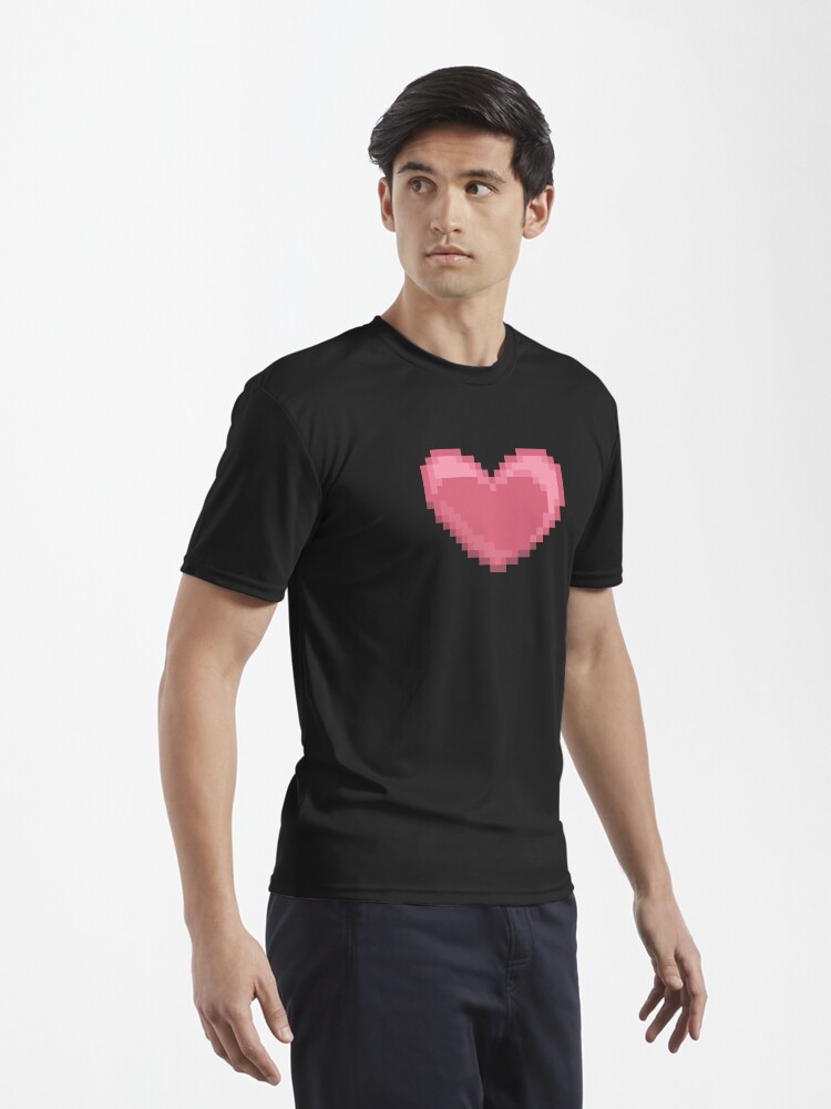 Alternate view of Pixel Heart Active T-Shirt