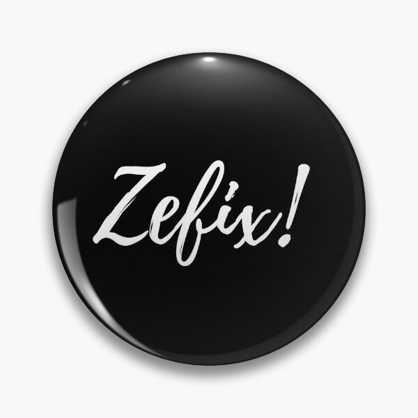 Item preview, "Zefix!" Lettering in handwriting designed and sold by Branjos.