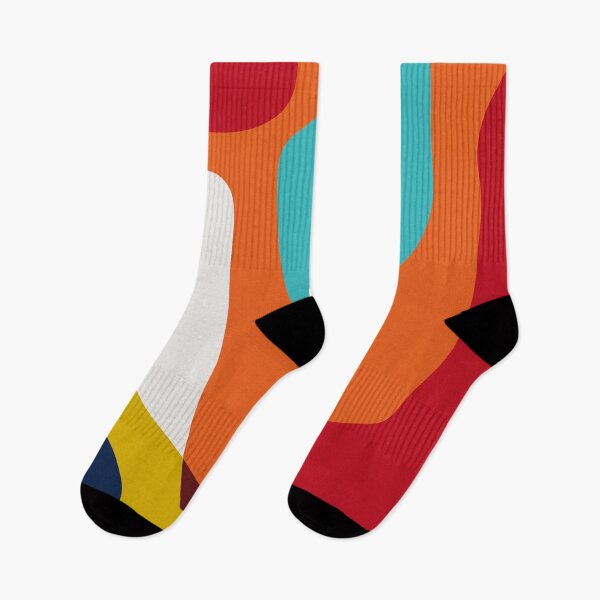 Item preview, Hooked No.2 - Abstract Colorful Shapes designed and sold by SterreStudio.