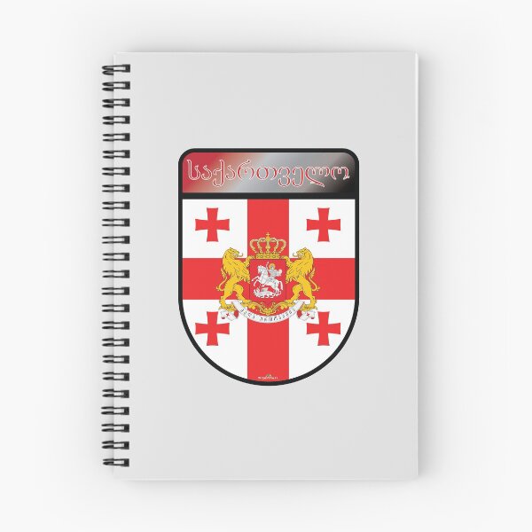 Item preview, GEORGIA Georgian Republic sakartvelo Shield Sticker & T-Shirt 02 designed and sold by OuterShellUK.