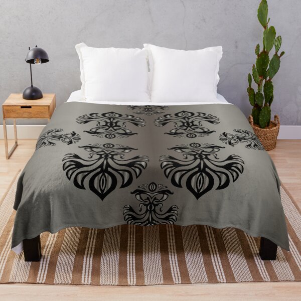 Item preview, vintage floral decorative illustration pattern designed and sold by ErhanArt.