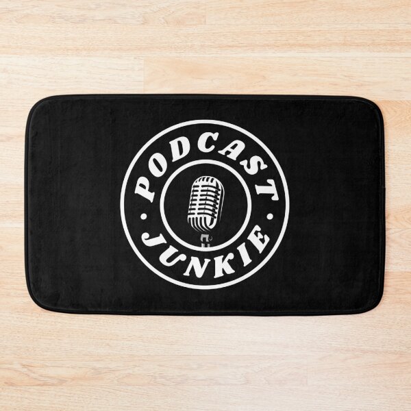 Item preview, Podcast Junkie | Funny Podcaster designed and sold by CozyMarket.