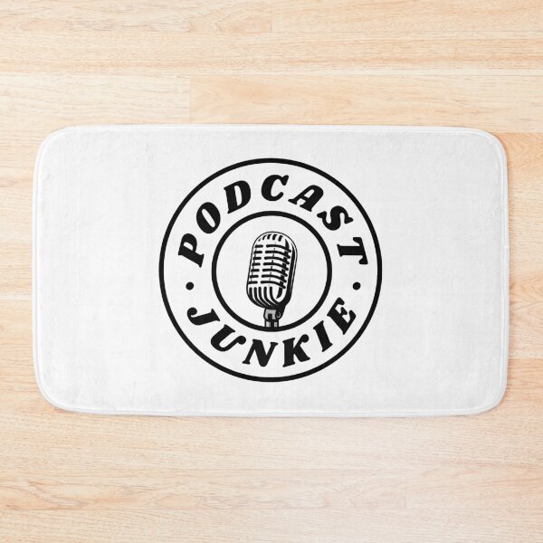 Item preview, Podcast Junkie | Funny Podcast designed and sold by CozyMarket.