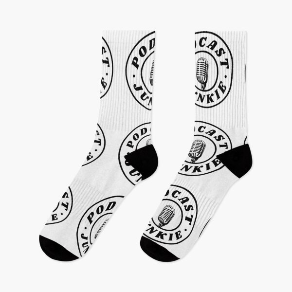 Item preview, Podcast Junkie | Funny Podcast designed and sold by CozyMarket.