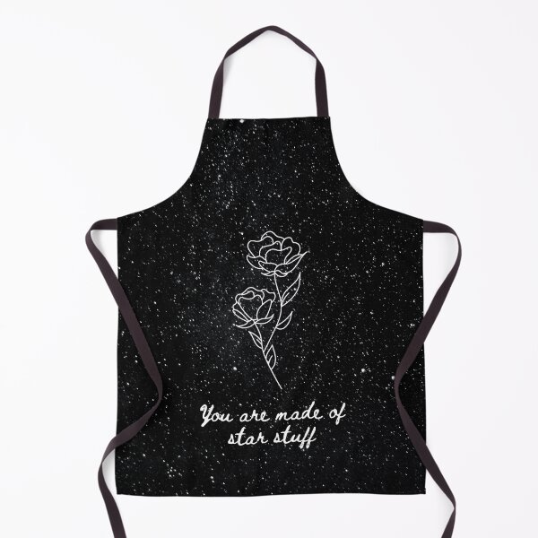 Item preview, You are made of star stuff-Night sky flower Shakespeare Quote designed and sold by WanderAesthetic.