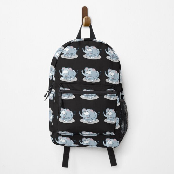 Item preview, Cute Blue baby elephant scared art designed and sold by Photography-Art.