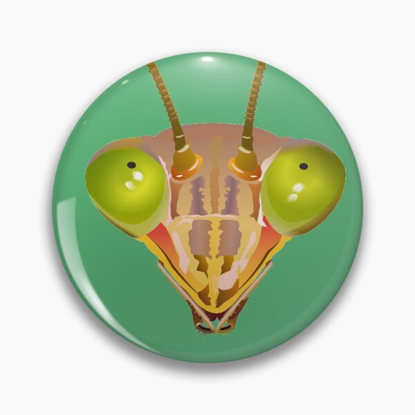 Item preview, Praying mantis with mystical eyes designed and sold by Kabira77.