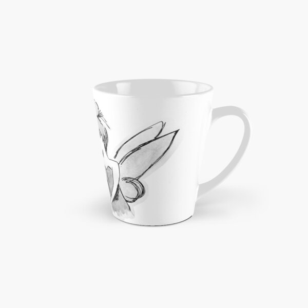 Never Grew Up Tink BW Mug long