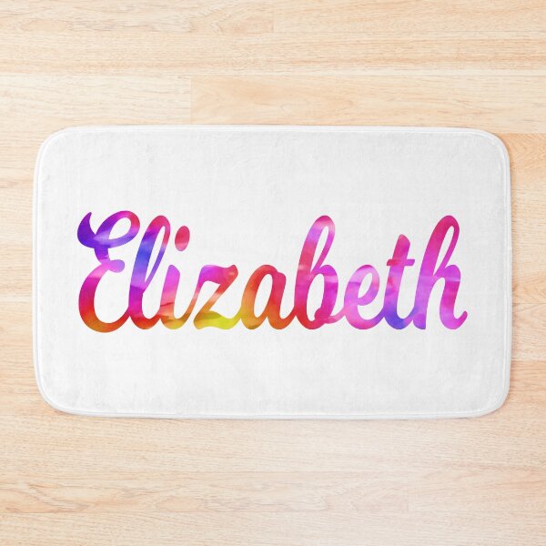 Item preview, Pretty Elizabeth girl's name design designed and sold by ComicKitsch.