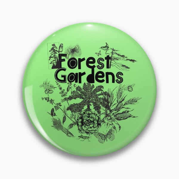 Item preview, Forest Gardens Native Pollinator Design designed and sold by EarthArtDesigns.