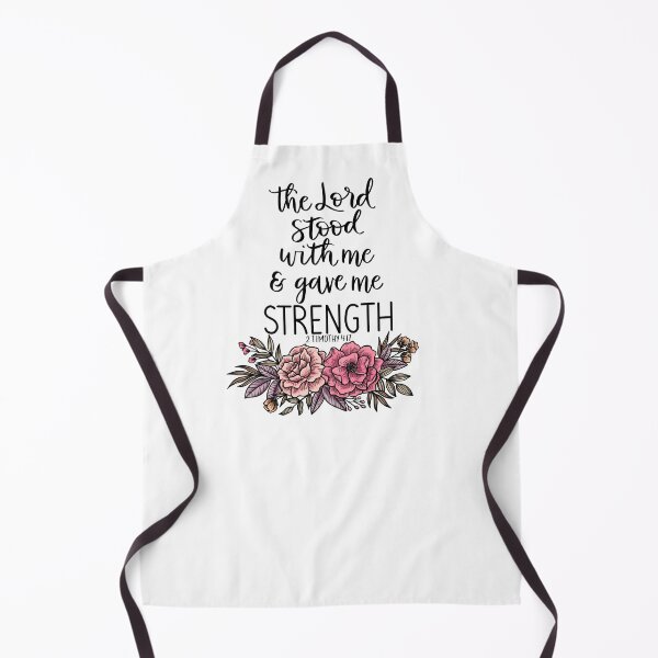 Item preview, The Lord Stood with Me and Gave Me Strength designed and sold by WildPilotLLC.