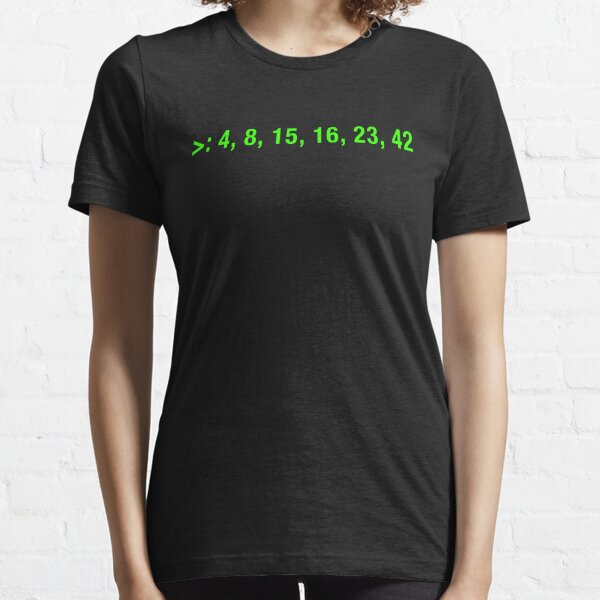 Lost Numbers Lottery Ticket Adult Short Sleeve T-Shirt