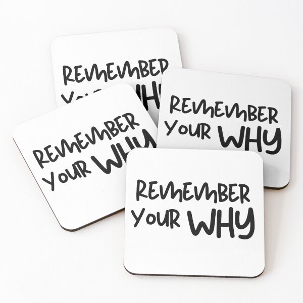 Item preview, Remember Your Why - Motivational Quote designed and sold by thebreeze09.