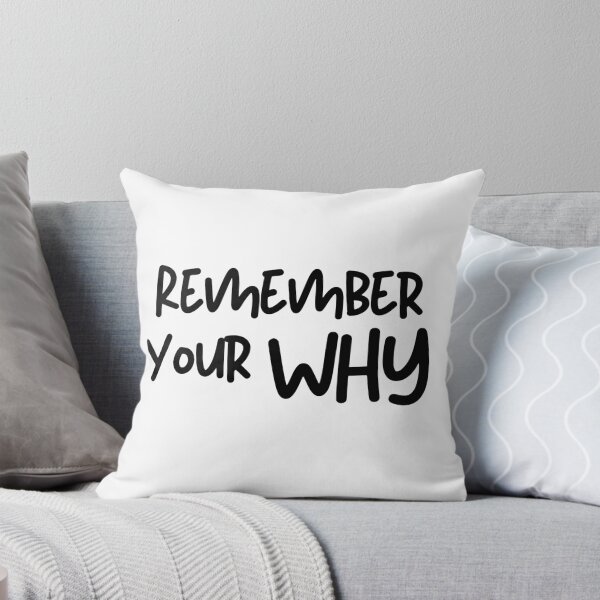 Item preview, Remember Your Why - Motivational Quote designed and sold by thebreeze09.