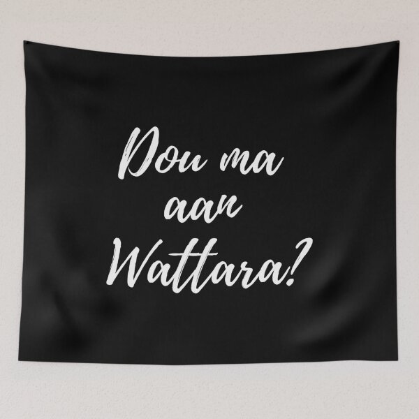 Item preview, "Dou ma an Wattara?" Watten Bavarian cards game lettering in handwriting designed and sold by Branjos.