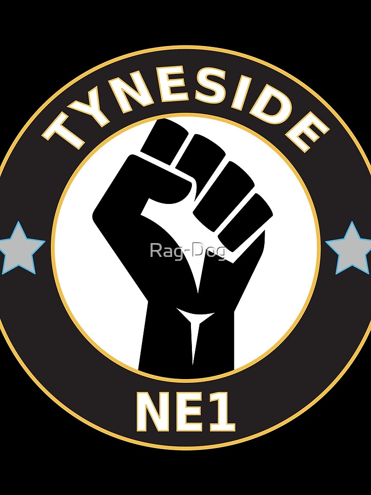 Thumbnail 3 of 3, Scarf, Newcastle Postcode Fist designed and sold by Rag-Dog.