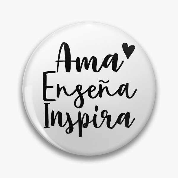 Item preview, Funny Spanish Teacher Gift Ama Ensena Inspira designed and sold by kmcollectible.