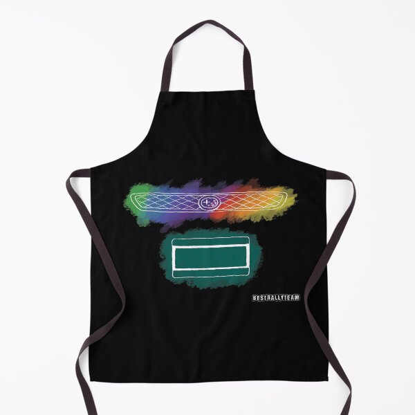 Item preview, Rainbow Grille Best RallyTeam UniCARn Art designed and sold by Becky Best.