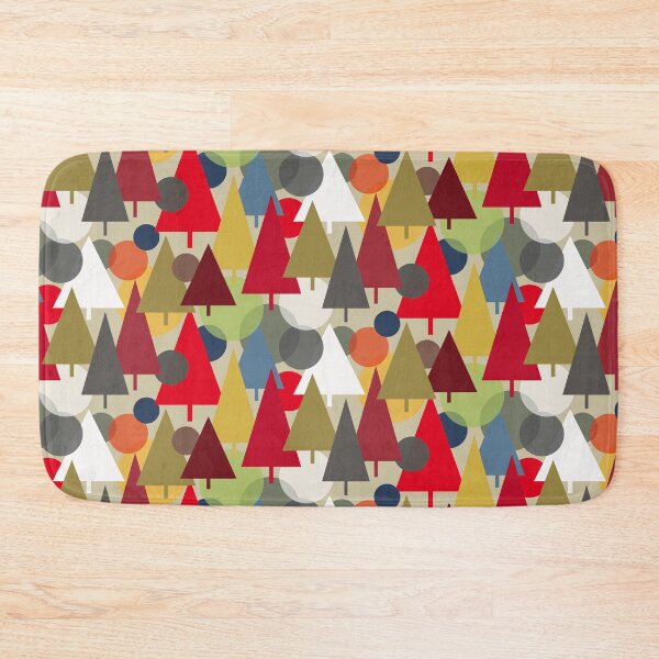 Item preview, Abstract Forest with Trees and Balls No.2 designed and sold by SterreStudio.
