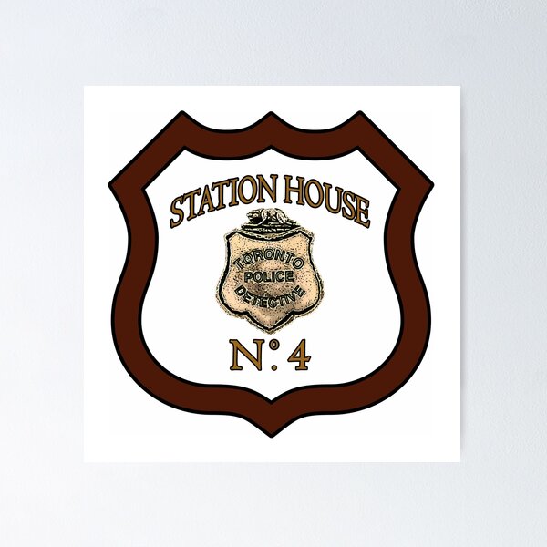 Artikelvorschau, Toronto Constabulatory Badge Shaped Frame Dark entworfen und verkauft von michaelrodents.