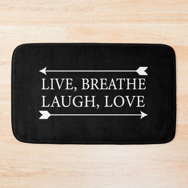 Item preview, Live, breathe, laugh, love designed and sold by TheArtDesk.