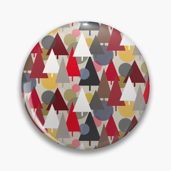 Item preview, Abstract Forest with Trees with Balls No1 designed and sold by SterreStudio.