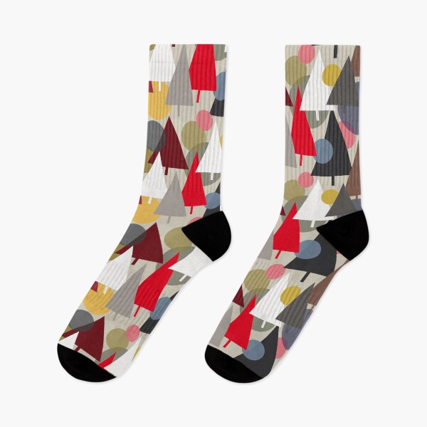 Item preview, Abstract Forest with Trees with Balls No1 designed and sold by SterreStudio.
