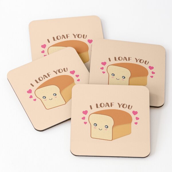 Item preview, I Loaf You ~ Kawaii Loaf  designed and sold by Marzuqi Che Rose.