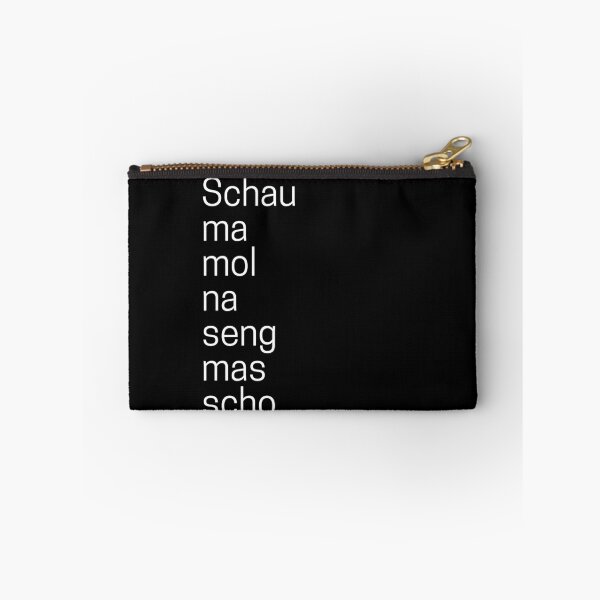 Item preview, "Schau ma mol na seng mas scho" Bavarian saying lettering in handwriting designed and sold by Branjos.