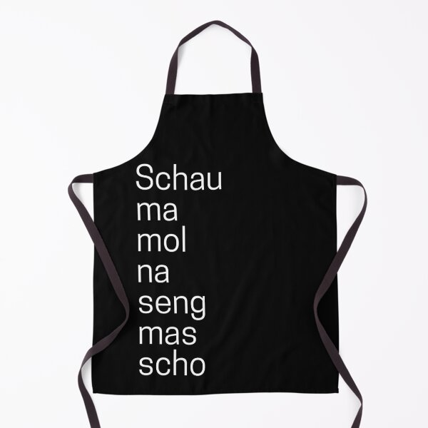 Item preview, "Schau ma mol na seng mas scho" Bavarian saying lettering in handwriting designed and sold by Branjos.