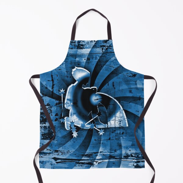 Item preview, Zodiac sign Aquarius in blue designed and sold by harietteh.