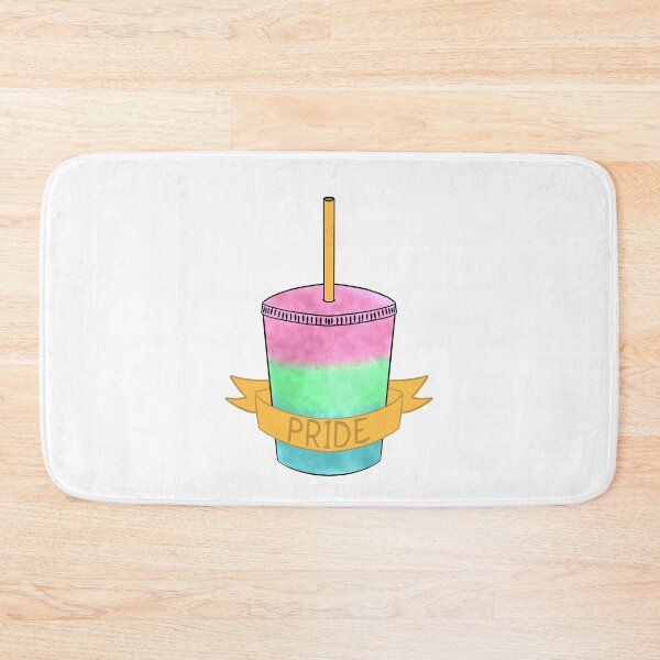 Item preview, Polysexual Pride slushie  designed and sold by Rae & Nova.