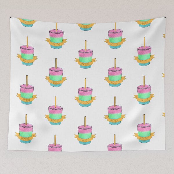 Item preview, Polysexual Pride slushie  designed and sold by Rae & Nova.