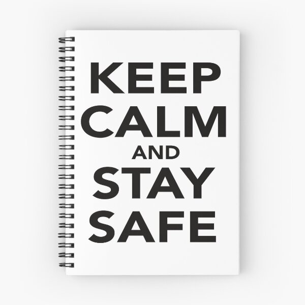 Item preview, KEEP CALM AND STAY SAFE designed and sold by Montrepeneuer.