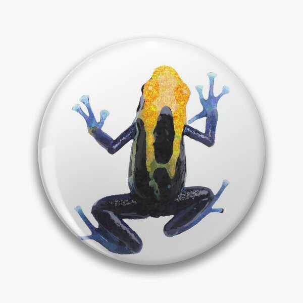 Item preview, Blue and yellow dart frog designed and sold by sarcohpagus.