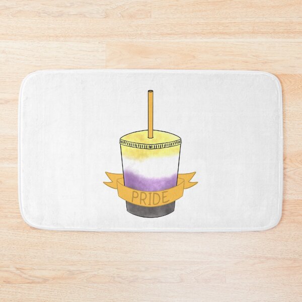 Item preview, Non-Binary Pride slushie  designed and sold by Rae & Nova.