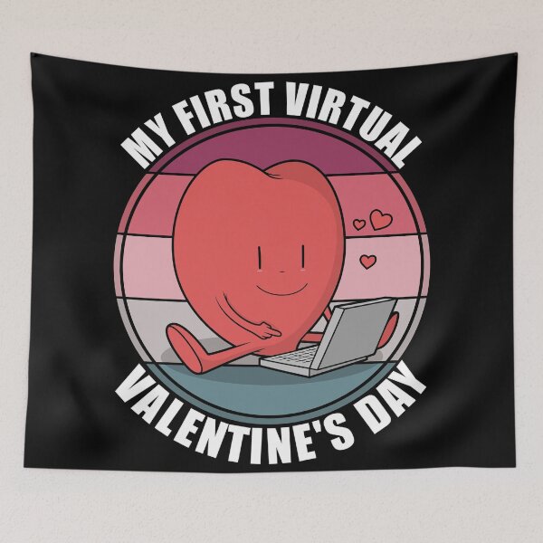 Item preview, My First Virtual Valentines Day - V Day Gift designed and sold by Giacob.
